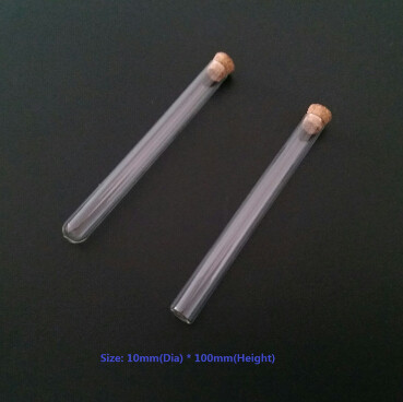 Quality 10*100mm Test tube with cork top wholesale