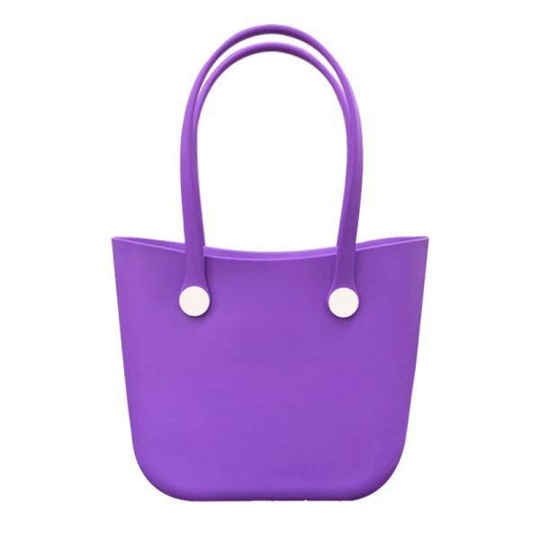 Quality Two Handles Large Rubber Beach Bags Open Closure Type For Shopping wholesale