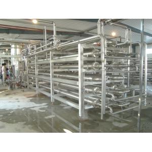 Tubular Ultra High Temperature Sterilization Pasteurizer Machine For Fresh Milk