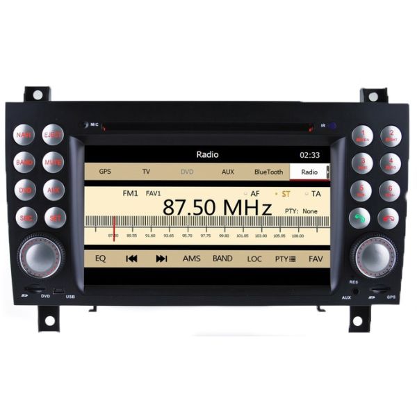 Auto Radio Car Navigation System for Mercedes Benz SLK 171 with iPod audio