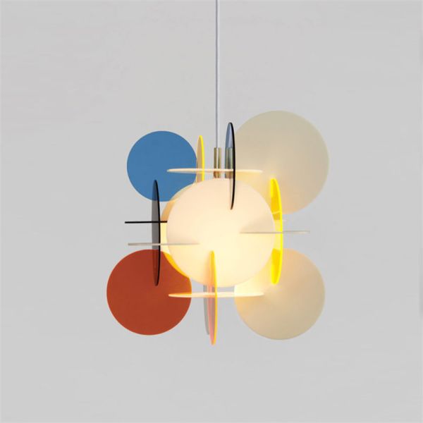 Modern Creative macaron chandelier Minimalism children's room Nordic chandelier