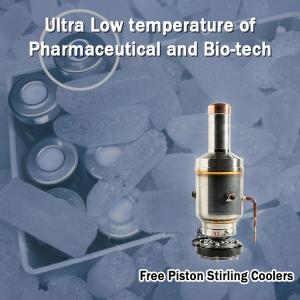 Free-Piston Stirling Engine ULT Storage Freezer -130C for Vaccine and Cell