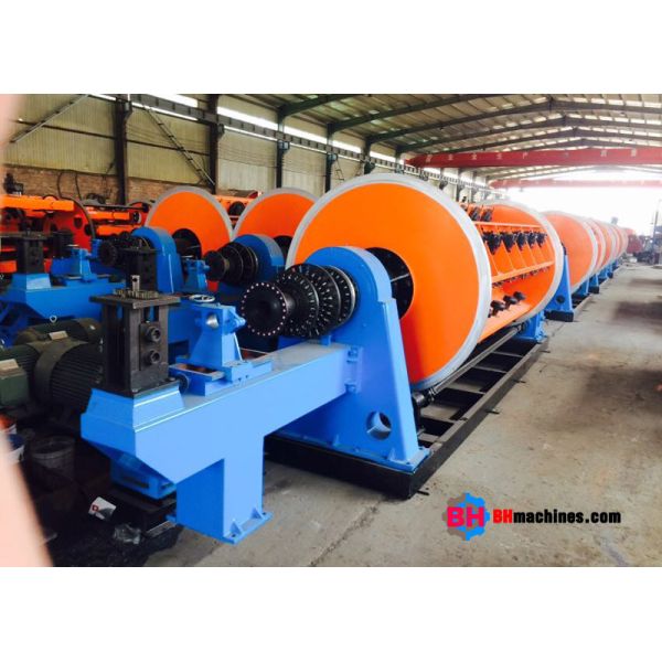 Rigid Stranding Machine Cage Type Stranding Machine Exporter 500 / 1+6+12+18+24