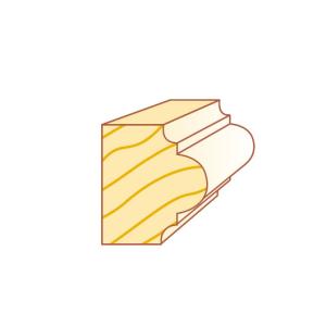 Astragal Molding Bits For Making Decorative Beads On Moldings And Edges