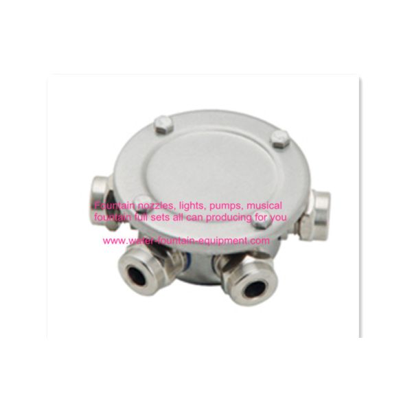 Quality Diameter 115mm IP68 Underwater Fountain Lights Stainless Steel Junction Box wholesale