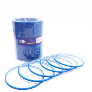 China PU Piston Hydraulic Rod Seal Blue White For Crawler Excavator on sale