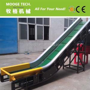 Loading Unloading Chain Conveyor Machine Mobile Conveyor Belt For Bottles