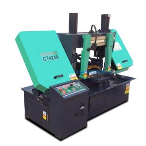 Steel Horizontal Band Saw Machine For Aluminum PLC Control 27m Min