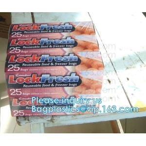 zip Slider Lock Seal Bags, Zipper Seal Food Bags, Single Double Slider Sealing,