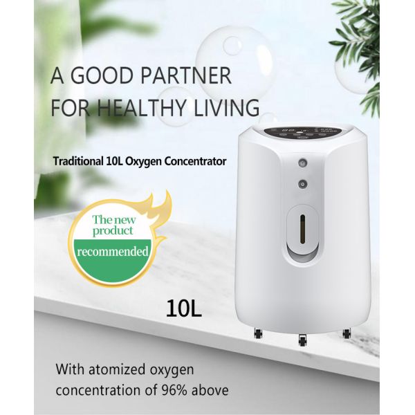 New 96% Purity 10 Ltr Concentradores De Oxigeno Dual Flow Oxygen-concentrator 5l