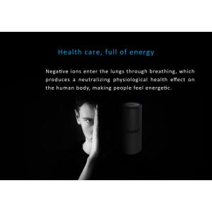 Negative Ion True HEPA Carbon Filter PM2.5 Display Car Air Purifier With Battery