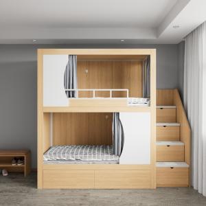 2600 X 900 X 2400mm School Bunk Bed With Cutting Drilling And Galvanizing