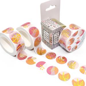 Custom Printed Ins Style Gold Foil Washi Tape Set Personalizada