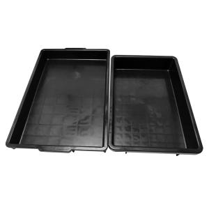 China Thicken PCB Conductive Plastic Antistatic ESD Tray on sale