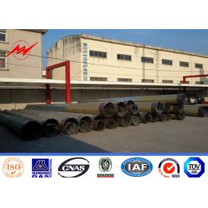 China 10KV ~ 500KV HDG Electric Steel Tubular Pole for Power Transmission Line on sale