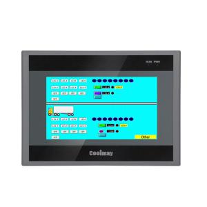 Special encryption HMI PLC All In One 7 Inch PLC HMI Control Panel Clock