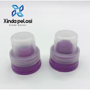 Double Layer Laundry Liquid Laundry Detergent Caps Squirt Bottle Tops Plastic