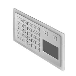 Industrial Keypad IP67 with Touchpad Backlight Panel Mount for Outdoor