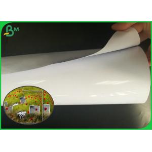 Different Gsm One Side Glossy Art Paper / Inkjet Matte Waterproof Photo Paper