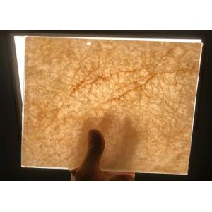 Stone Thin Laminated Glass With Decorative Interlayer Humidity Resistant