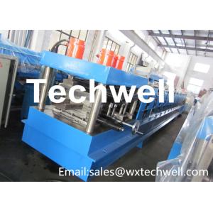 PLC Touch Screen Control Carbon Steel Roll Forming Machines For 1.5 - 3.0mm