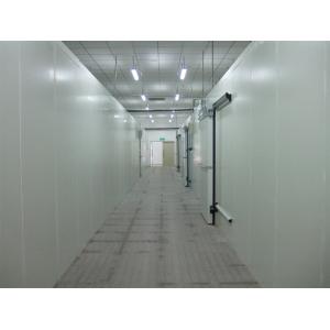 Stainless Steel Cold Room Sliding Door with Round Window and Gas R404A