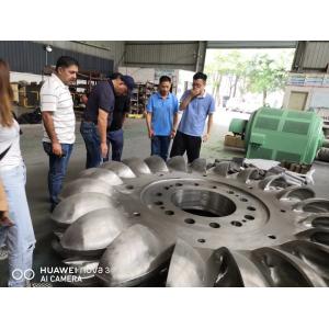 Power Generation Hydro Turbine Runner Made Of Hardened Metals With Customized