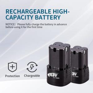 2 Battery Rechargeable Woodworking Chainsaw 6 Inch Tree Branch Electric Chainsaw