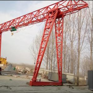 10 Ton MH Type Single Girder Gantry Crane Trussed Type