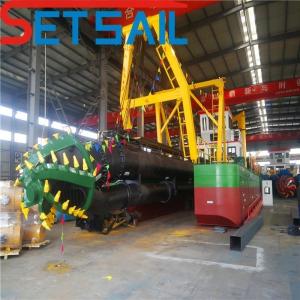 Cheap 26 Inch Cutter Suction Dredger with 800mm Discharge Pipe Diameter and 1.6m Load Draft for sale