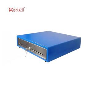 Buy cheap 410mm Blue Colorful Metal ABS Pos 12V RJ11 POS Roller Cash Drawer from wholesalers