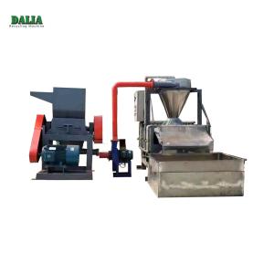 China Scrap Cable Recycling Machine , Copper Wire Granulator With Belt Conveyor on sale
