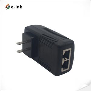 China 12VDC 1.5A 18W POE Injector Supports 10/100M or 10/100/1000M LAN environment on sale