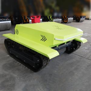 Multifunction CE EPA Approved All Terrain RC Grass Cutter Rubber Tracks Robot