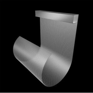 Business Transparent Glass P10 LED Display Screen Adhesive LED Transparent Film