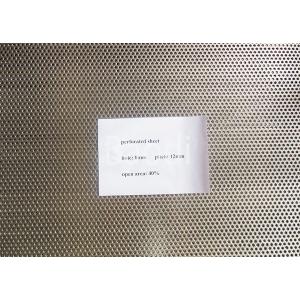 Round Pattern Aluminum Stainless Steel 1X2M Perforated Metal Mesh