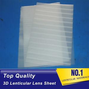 PLASTIC LENTICULAR 75 LPI lenticular lens 3d PP lenticular sheet 0.45mm plastic