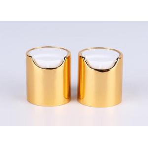 24/410 Plastic Cosmetic Lids Customized Color Appearance With Press Top Cap