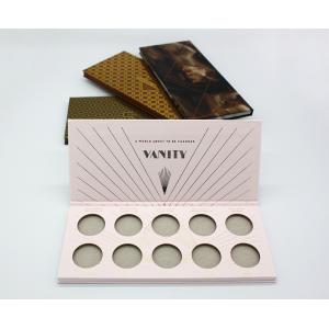 Sustainable Custom Eyeshadow Packaging 27mm 10 Pans Empty Cosmetic Containers