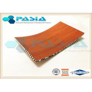 HPL Plate Bonded Honeycomb Wall Panelswith Wood Frame Edge Acid Resistance