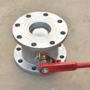 4" Aluminum Manual Ball Valve for Tanker Applications Durable and Dependable