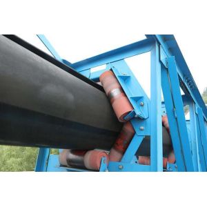 Enclosed Pipe Belt Conveyor Dust-Free Bulk Material Transport for Mining, Cement