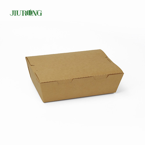Quality Eco Friendly Biodegradable Takeaway Containers 2100ml Paper Sushi Box wholesale