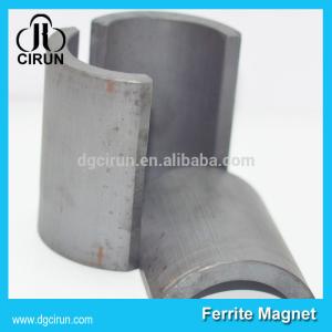 Arc Segments Permanent Ferrite Magnets 52.12X50.18X7.27mm For Industrial Motors