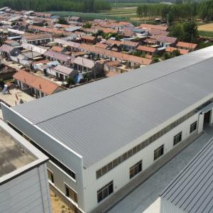 Prefab Steel Industrial Building with EPS Sandwich Panels
