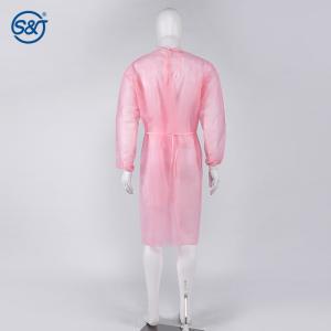 Disposable Isolation Gown 100% PP Non woven disposable isolation gown medical