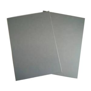 Modern Design Low Gloss PVDF Black Aluminum Composite Panel 6mm for Customizable