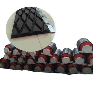 Drive Pulley Herringbone Rubber Lagging Conveyor Pulley Drum Slide Lagging