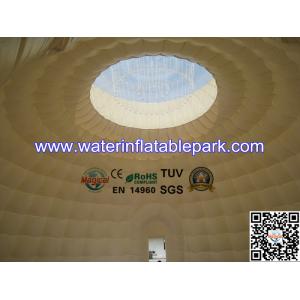 10m dia Inflatable Igloo Tent With Clear Top Roof , Inflatable Dome Tent