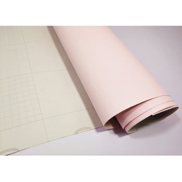 Quality Decorative Solid Color Self Adhesive Wallpaper Smooth Surface With Good Ductility wholesale